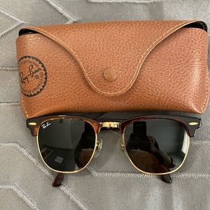 Authentic Ray Ban Club masters. Stayed in case